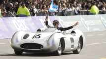 Imagen de Fórmula 1 en Buenos Aires: el emotivo momento de Franco Colapinto a bordo de la Flecha de Plata de Fangio
