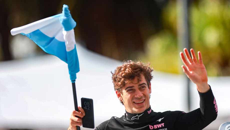 Franco Colapinto pidió por el regreso de la Fórmula 1 a Argentina. (Foto: Cristina Sille/Clarín)