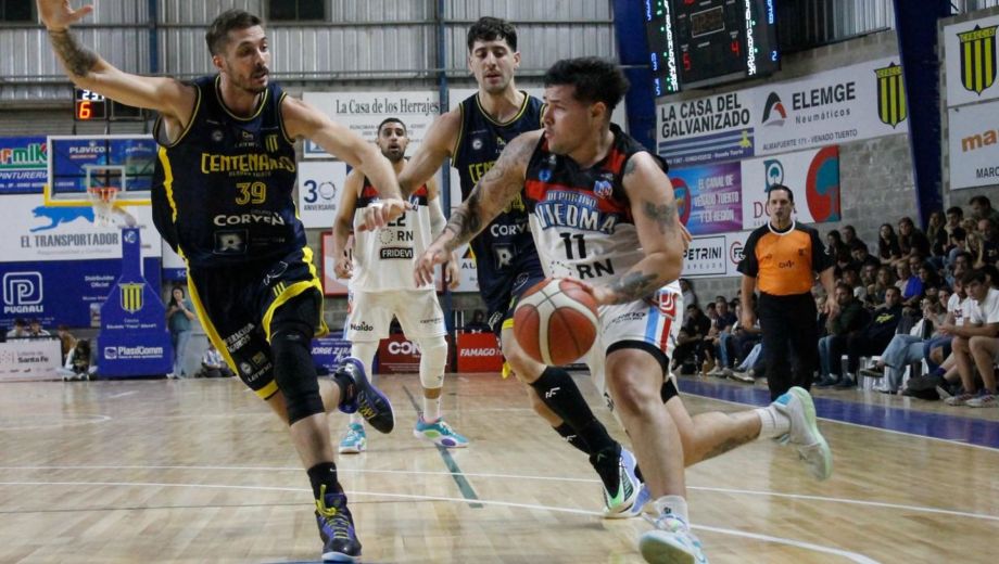 Luciano Cáceres es la principal vía de gol en el equipo rionegrino. (Archivo)