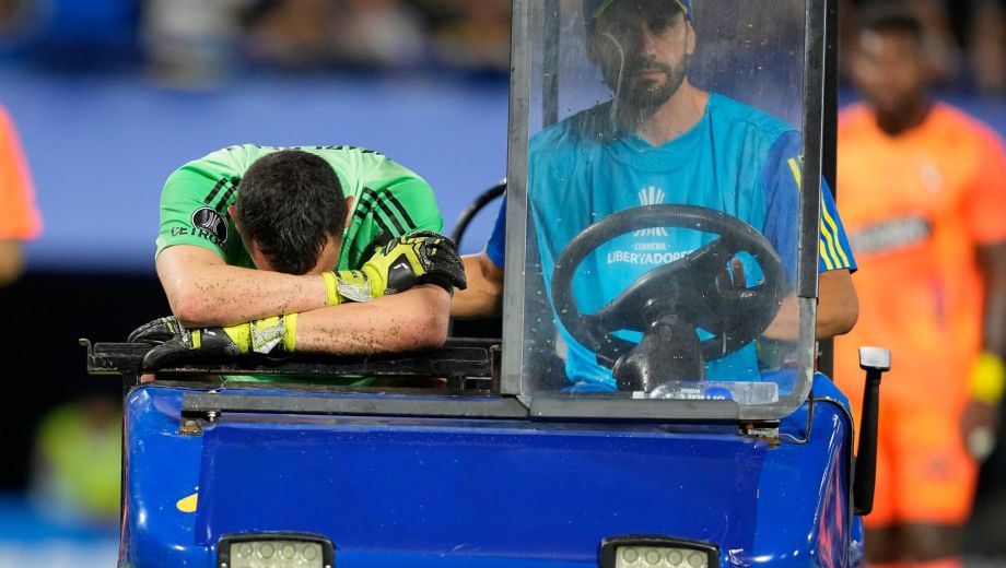 La peor lesión. El 1 sufrió la rotura de ligamentos cruzados y recién podrá volver en 2027. (AP)