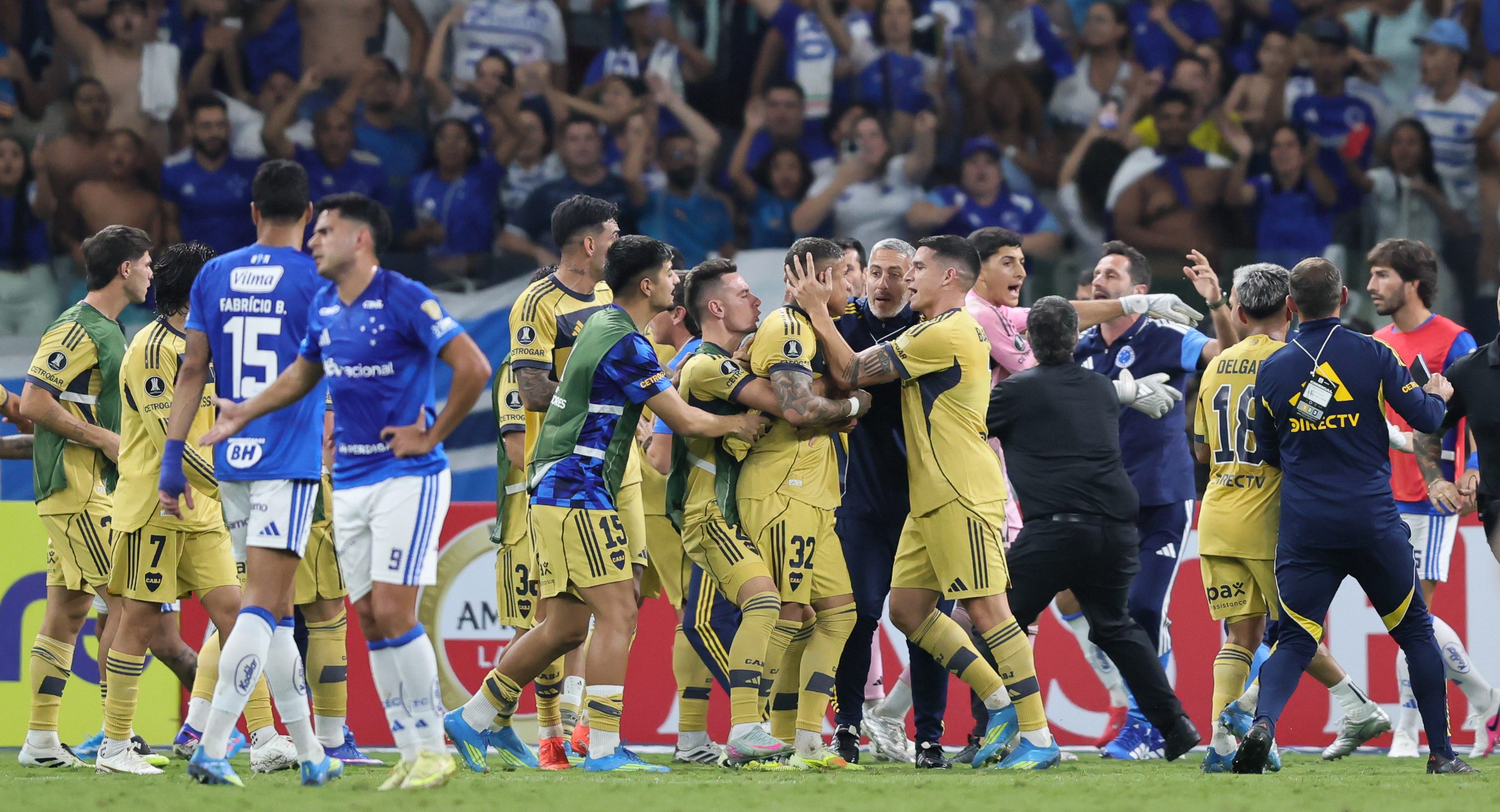 Boca cayó 1-0 ante Cruzeiro por la Libertadores: sufrió la expulsión de ...