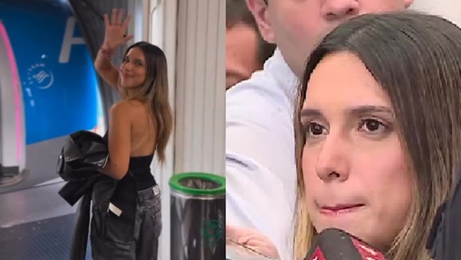 Agostina Páez regresó a la Argentina tras ser imputada por racismo en Brasil.