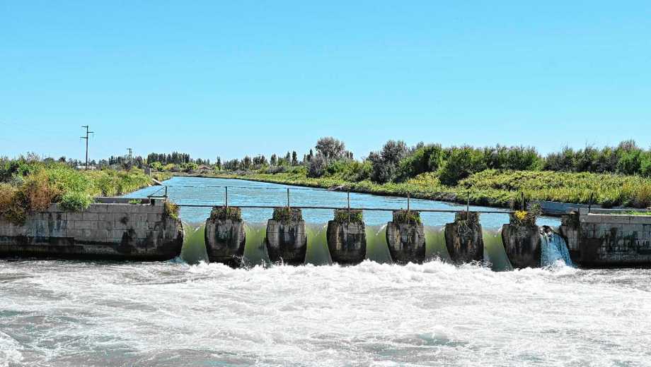 Canal grande de Allen, progresiva 47800. Foto: Juan Thomes. 