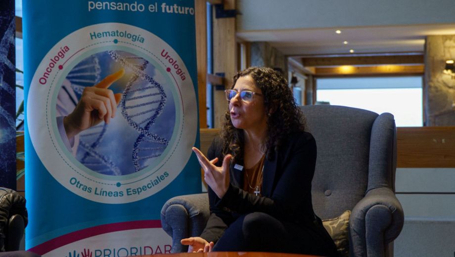 Ana Clara Mignaqui, directora científica de Amplicon Bricks. Foto: Marcelo Martínez