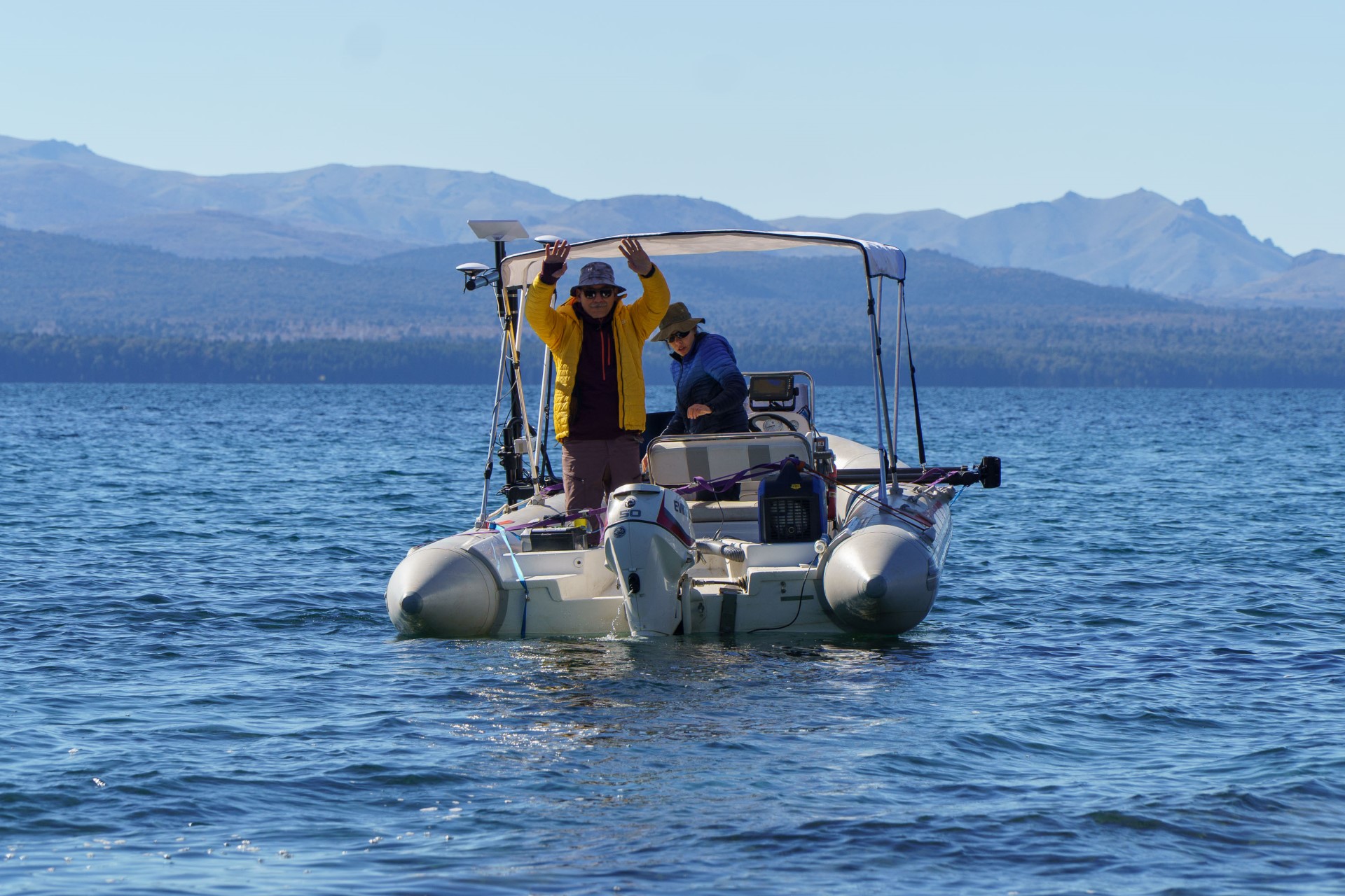 Bariloche incorporó equipos de última generación para estudiar el fondo de los lagos