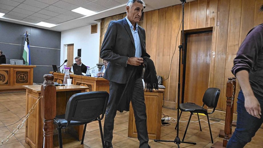 El expolista Hugo Alberto Barabucci declaró en el juicio por presunta usurpación en el que fue absuelta una mujer. Foto: Chino Leiva