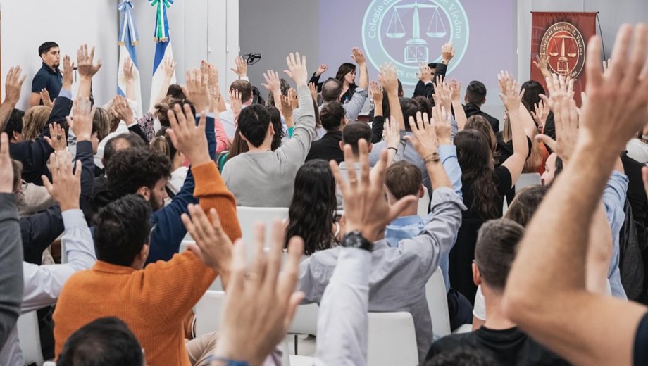 El proyecto de modificación fue firmado por los presidentes de los Colegios de Abogados de las cuatro Circunscripciones. Foto Gentileza.