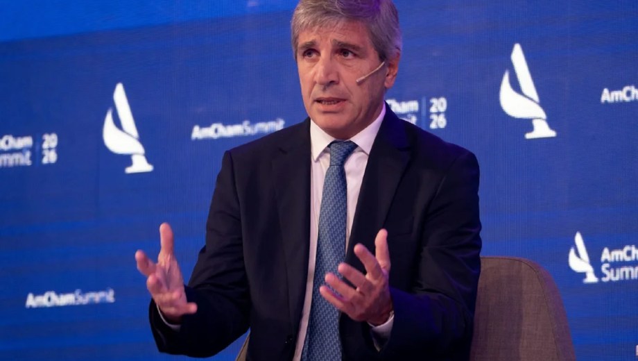 Luis Caputo, ministro de economía de la Nación.