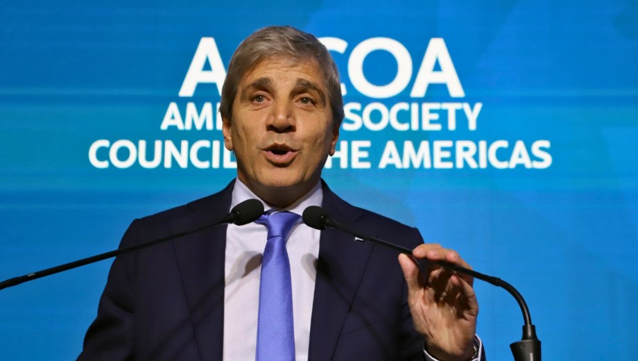 Luis Caputo, Ministro de economía de la Nación. 
