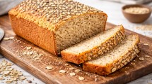 Imagen de Receta de pan de avena sin gluten: esponjoso, saludable y listo en menos de una hora
