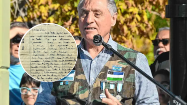 “Querido Papá”: la emotiva carta que un soldado escribió desde Malvinas y conmovió en Roca 