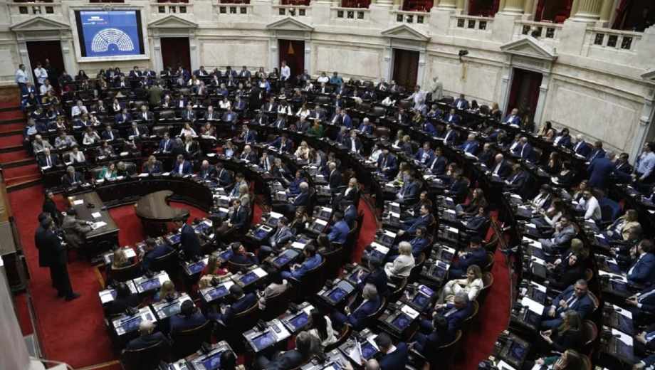 Diputados debate la reforma de la ley de Glaciares. Foto: NA 