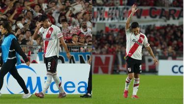 Duro golpe para River: Fausto Vera y Juanfer Quintero se pierden el Superclásico por lesión