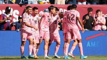 Con un doblete de Messi, Inter Miami venció a Colorado Rapids en su primer partido sin Mascherano