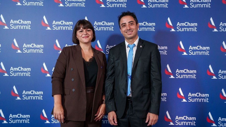 Enzo Fullone en AmCham Summit 2026.