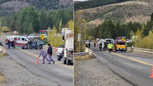 Dos heridos por un grave choque sobre la Ruta 40 entre Junín y San Martín de los Andes