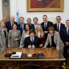 Imagen de La foto de "unión": uno por uno, quiénes fueron a respaldar a Manuel Adorni en su exposición en el Congreso