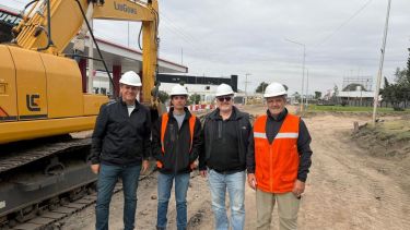 La nueva avenida Mosconi: Gaido confirmó que en 60 días habilitarán el sector cercano al puente