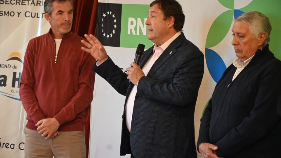 Weretilneck estuvo con Gastón Renda esta semana en la cordillera, ahora lo pasó a la empresa estatal de riego. Foto: Alfredo Leiva