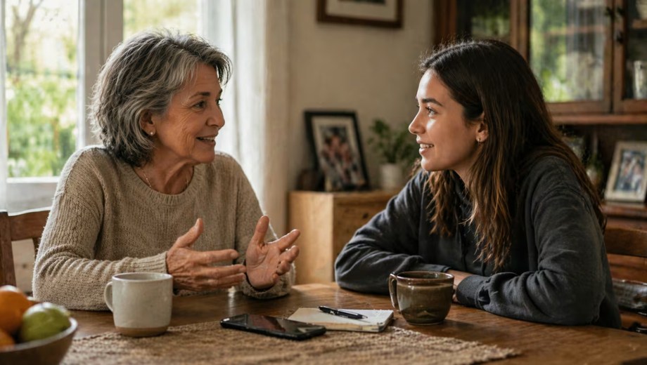 Las nuevas generaciones están expuestas a la inmediatez y a la comparación constante mediante las redes sociales. Imagen generada con IA.