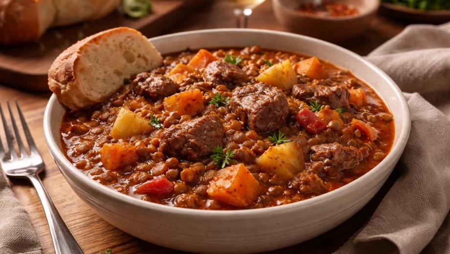 El secreto para el mejor guiso de lentejas.