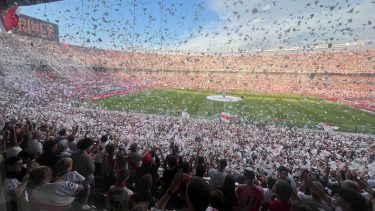 Después del Superclásico, prohibieron tirar papelitos desde las tribunas