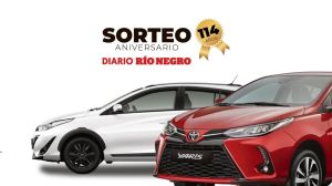 Cuándo es el sorteo de los dos Toyota Yaris 0KM de Diario RÍO NEGRO y a qué hora se conocerán los ganadores