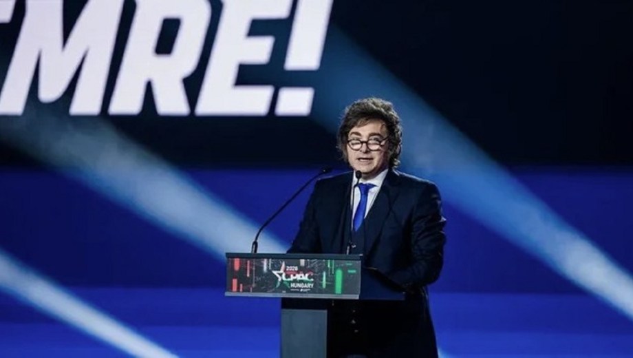 Javier Milei habló en AmCham de la inflación. 