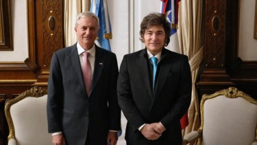 Reunión clave en Casa Rosada: Javier Milei recibe al presidente de Chile José Antonio Kast en su primera gira oficial