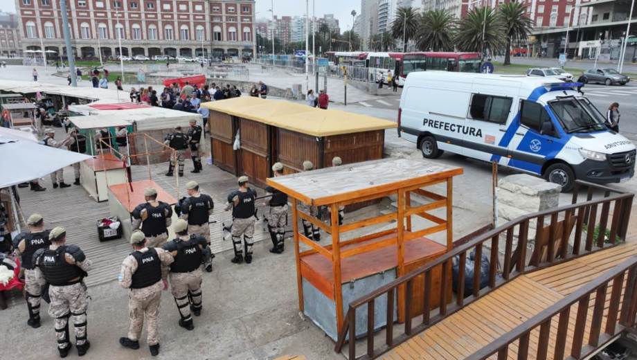 El predio conocido como La “Saladita” fue desarmado tras el procedimiento.
