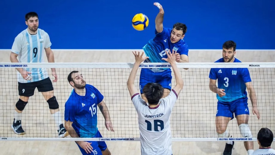 El central mendocino Agustín Loser es uno de los más experimentados del plantel argentino.