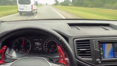 Video | Se filmó a casi 200 km/h en una ruta de Buenos Aires y lo subió a redes: piden fuertes multas