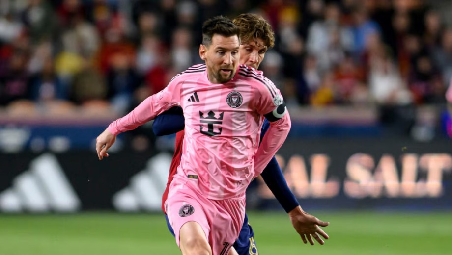 Messi jugó todo el partido para Inter Miami ante Real Salt Lake.