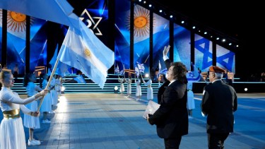 Javier Milei ratificó el vínculo con Israel, cantó “Libre” y reiteró su intención de mudar la embajada a Jerusalén