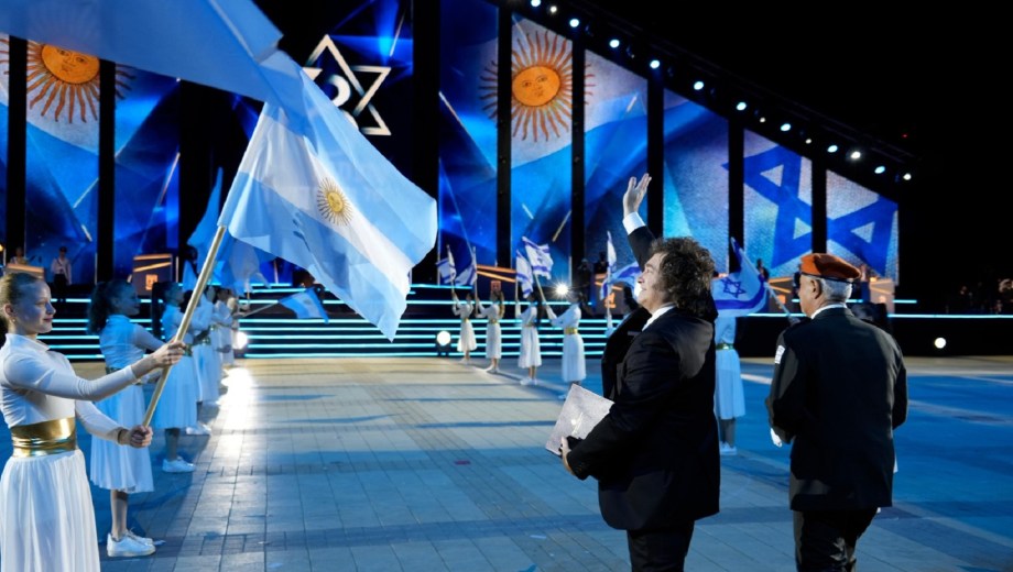 Javier Milei cerró su visita a Israel. Foto: gentileza 