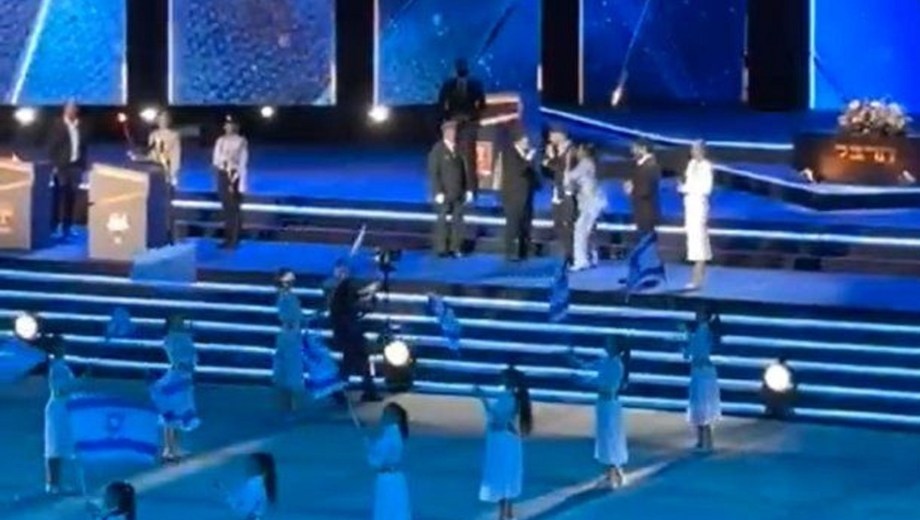 Javier Milei cantó "Libre" en Israel. 