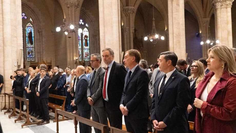 Misa por el papa Francisco. Foto: NA 