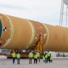 Imagen de La NASA mostró la pieza central de Artemis III: cómo es el enorme cohete para regresar a la Luna