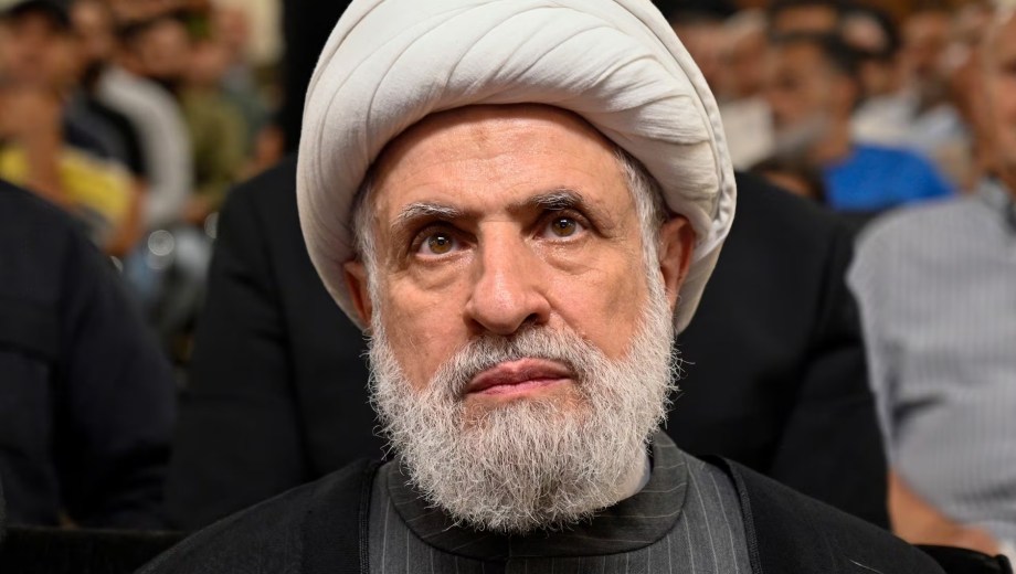Naim Qassem, líder de Hezbolá.