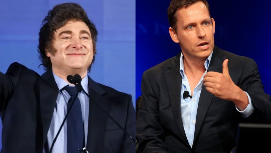 Este jueves 23 de abril el presidente Javier Milei recibirá a Peter Thiel. (Foto: gentileza)