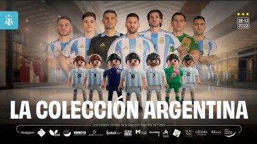 La Scaloneta en miniatura: Alto Comahue lanzó la primera colección oficial de Playmobil de la Selección Argentina