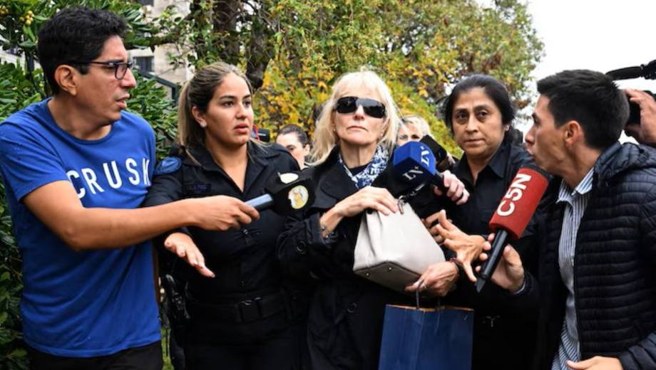 Beatriz Viegas llegó a declarar a Comodoro Py. Foto: Infobae. 