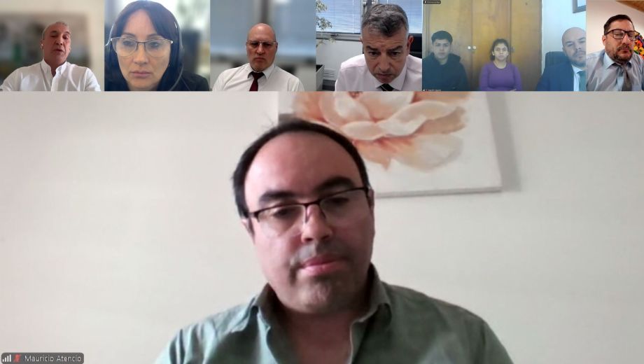 El médico anestesiólogo pidió la palabra e insistió con su inocencia. Foto Captura.