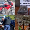 Imagen de La búsqueda de una moto robada en San Patricio del Chañar terminó con droga hallada en la casa de un joven