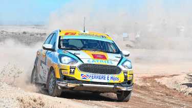 Rally Regional: Mauro Debasa pisó fuerte y manda en Roca