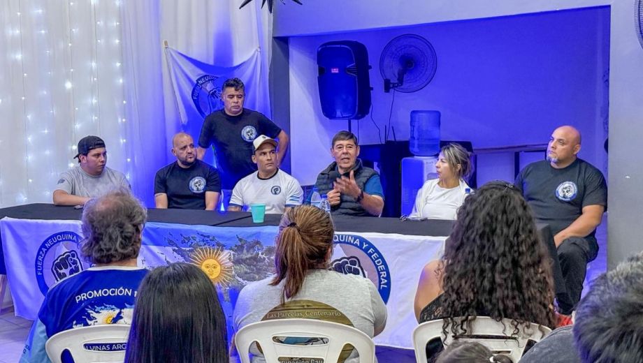 La agenda también incluyó un encuentro en Centenario, el jueves. Foto: gentileza. 