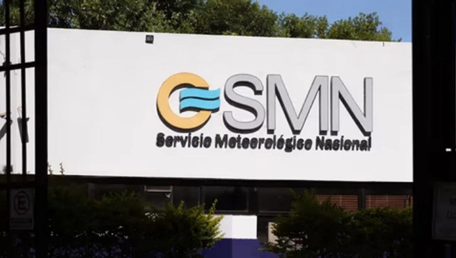 Servicio Meteorológico Nacional (SMN). Foto: NA 