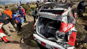 Tragedia en el Rally: un espectador murió luego de un impactante accidente en Mina Clavero