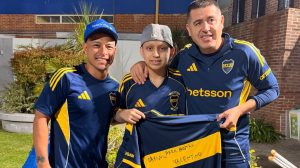 La historia de Valentino, el rionegrino hincha de Boca que pelea contra un osteosarcoma y vivió un día inolvidable con Riquelme