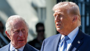 Donald Trump recibió al rey Carlos III y llevó calma al Reino Unido por el conflicto de las Islas Malvinas